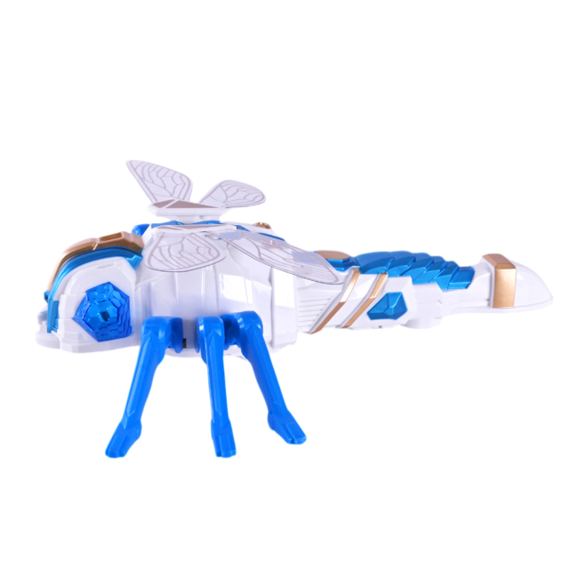 Фігурки тварин - Інтерактивна іграшка Shantou Jinxing Бабка на радіокеруванні біло-синя (XB1217/1)#2