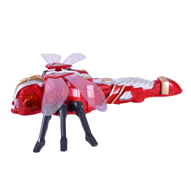 Фігурки тварин - Інтерактивна іграшка Shantou Jinxing Бабка на радіокеруванні червоно-чорна (XB1217/2)#2