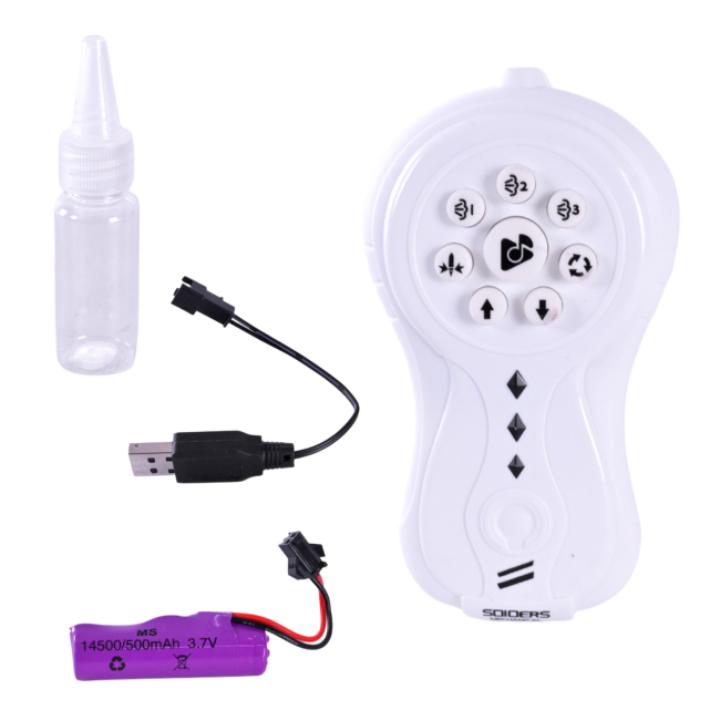 Фігурки тварин - Інтерактивна іграшка Shantou Jinxing Бабка на радіокеруванні червоно-чорна (XB1217/2)#3