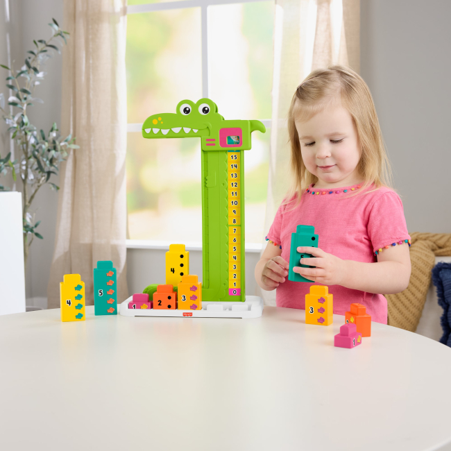 Обучающие игрушки - Обучающая игрушка Fisher-Price Учимся вместе Яркий аллигатор (JCT13)#5