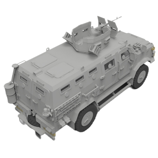 Конструктори з унікальними деталями - Конструктор ICM Український бронеавтомобіль Козак-2 (35014)#3