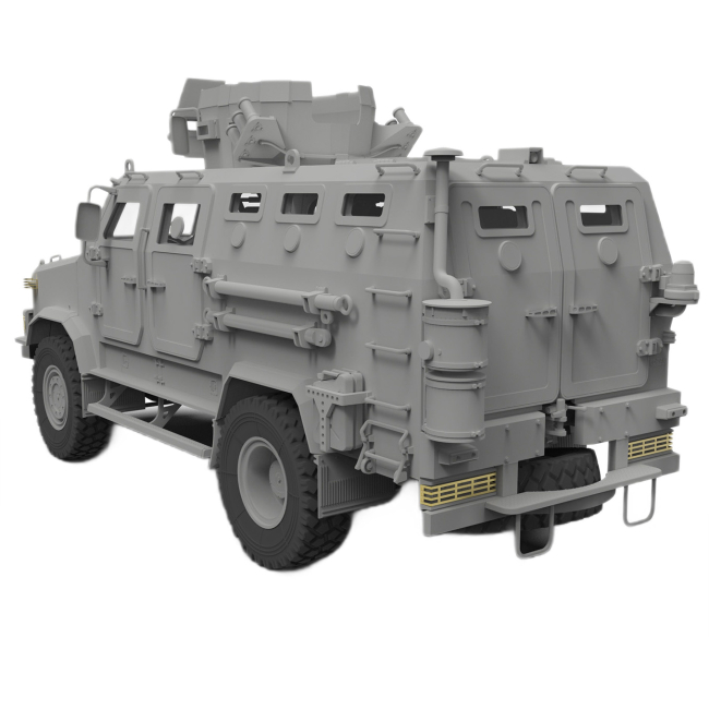 Конструктори з унікальними деталями - Конструктор ICM Український бронеавтомобіль Козак-2 (35014)#5