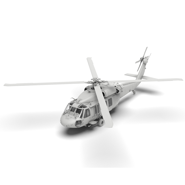 Конструктори з унікальними деталями - Конструктор ICM UH-60A Black Hawk ГУР України (48362)#2