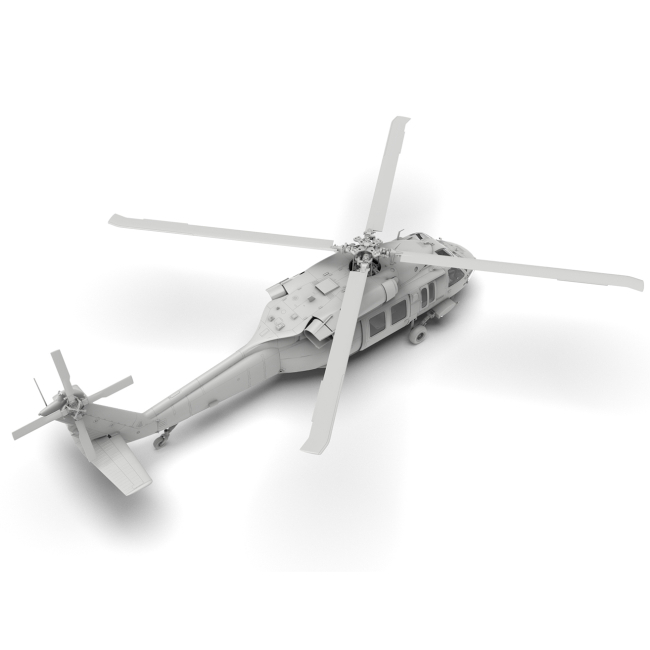 Конструктори з унікальними деталями - Конструктор ICM UH-60A Black Hawk ГУР України (48362)#4