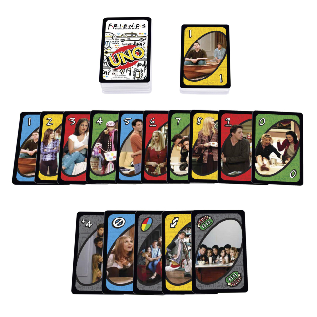 Настольные игры - Настольная игра UNO Друзья (HJH35)#4