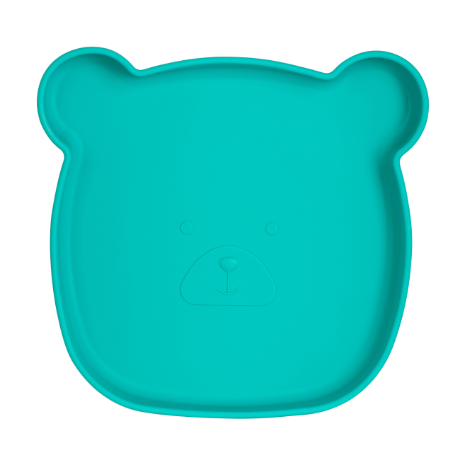 Товары по уходу - Тарелка на присоске Baby Team Силиконовая секционная (6050)#2