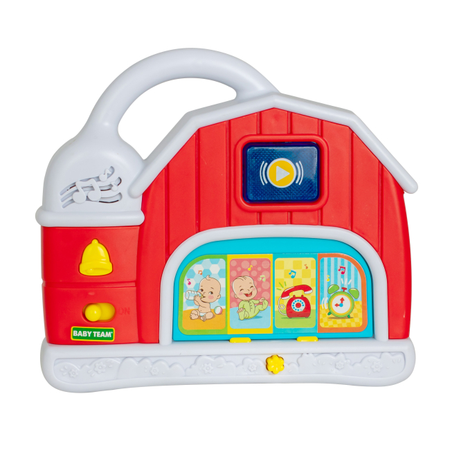 Развивающие игрушки - Музыкальная игрушка Baby Team Волшебный дом (8651)#4