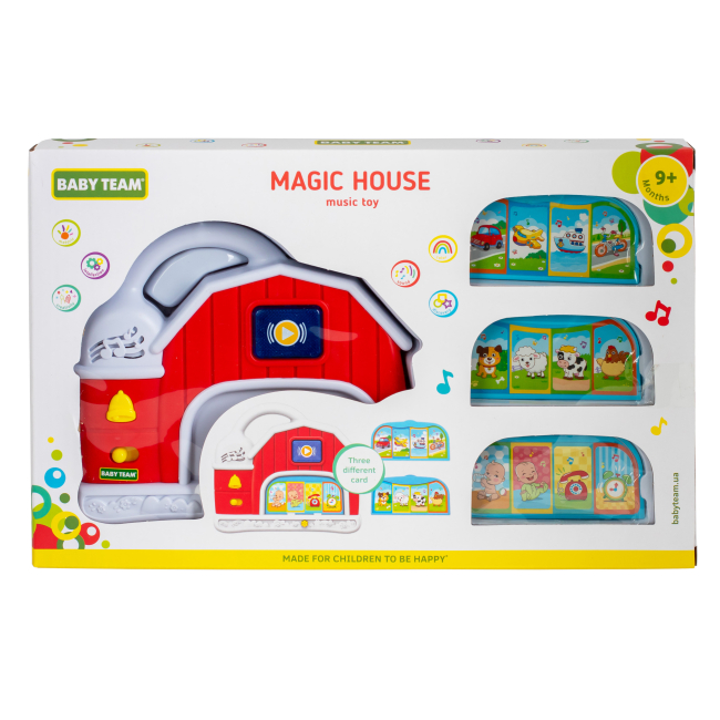 Развивающие игрушки - Музыкальная игрушка Baby Team Волшебный дом (8651)#6