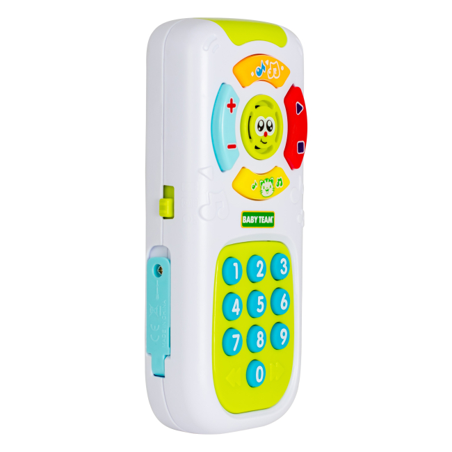 Розвивальні іграшки - Музична іграшка Baby Team Телефон та пульт 2 в 1 (8652)#2