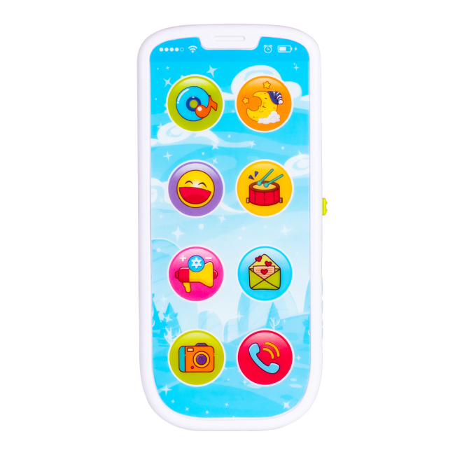 Розвивальні іграшки - Музична іграшка Baby Team Телефон та пульт 2 в 1 (8652)#3