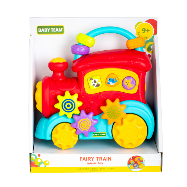 Развивающие игрушки - Музыкальная игрушка Baby Team Сказочный паровозик (8653)#5