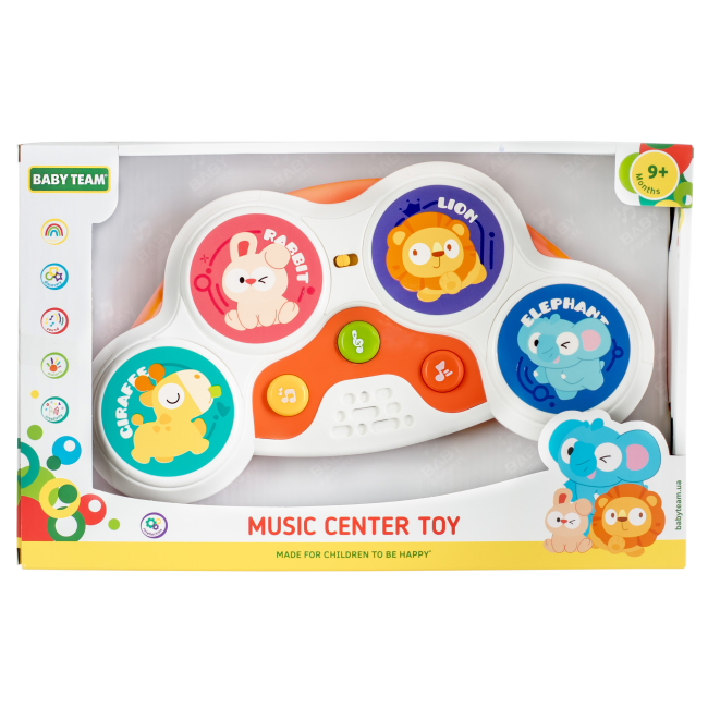 Розвивальні іграшки - Розвивальна іграшка Baby Team Музичний центр в асортименті (8656)#4