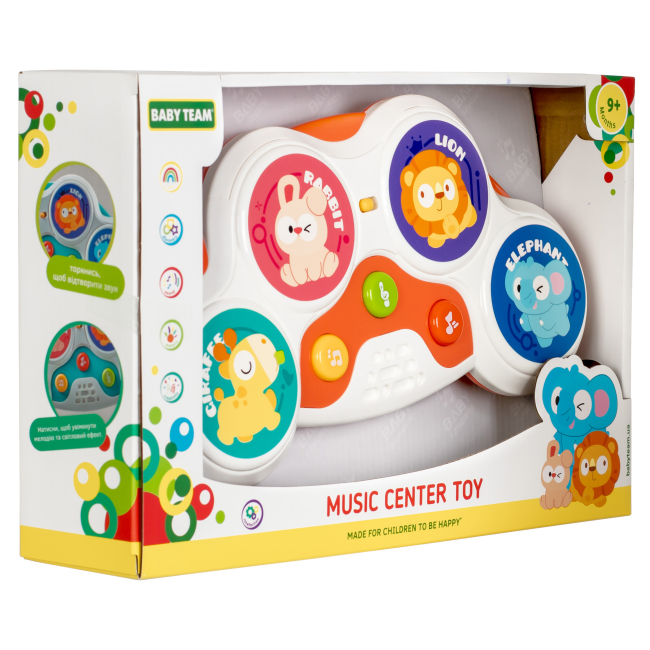 Розвивальні іграшки - Розвивальна іграшка Baby Team Музичний центр в асортименті (8656)#6