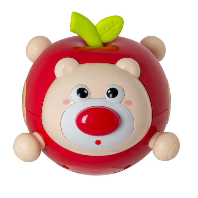 Розвивальні іграшки - Розвивальна іграшка Baby Team Неваляйка червона (8608/1)#2