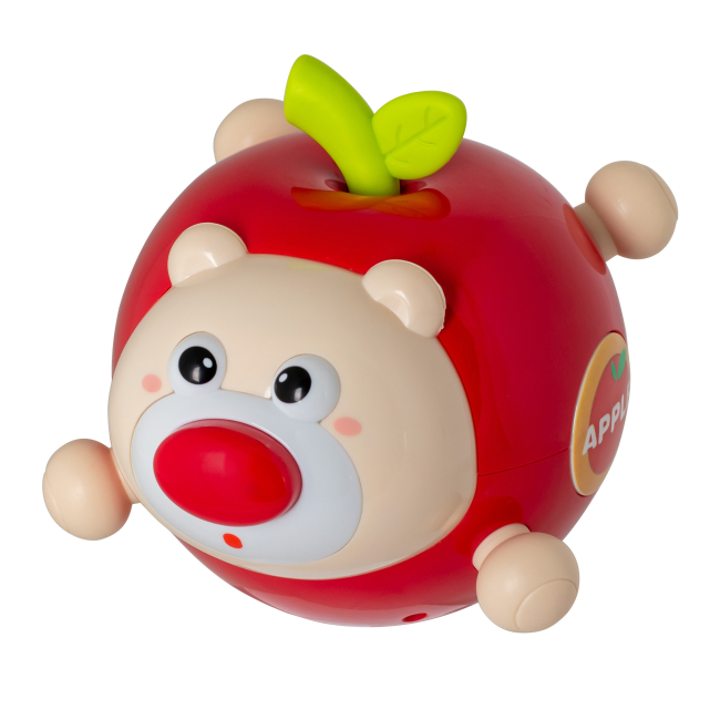 Розвивальні іграшки - Розвивальна іграшка Baby Team Неваляйка червона (8608/1)#3