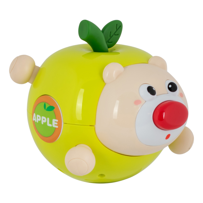 Развивающие игрушки - Развивающая игрушка Baby Team Неваляшка салатовая (8608/2)#2