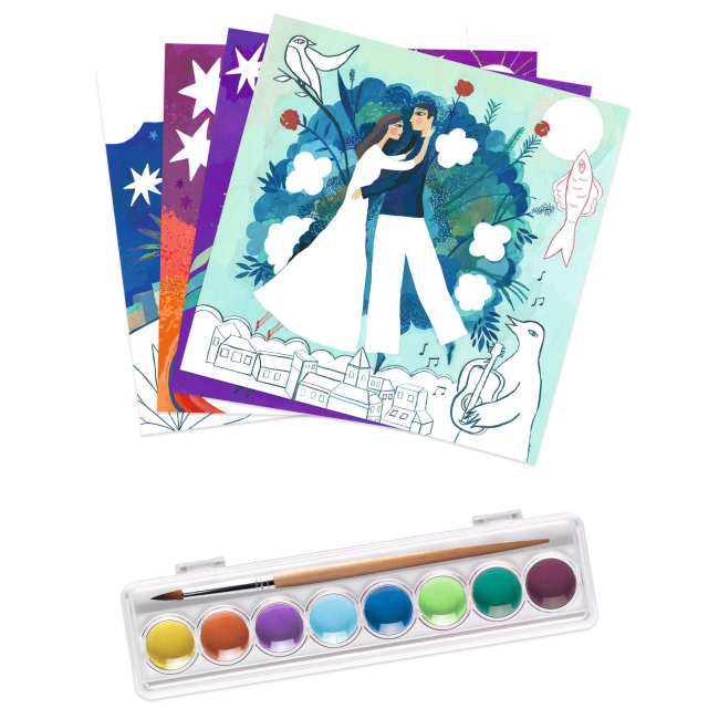 Товари для малювання - Набір для розфарбовування DJECO Уві сні (DJ09380)#2