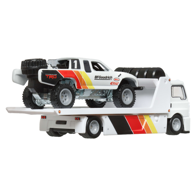 Автомоделі - Набір автомоделей Hot Wheels Car culture Team Transport Fleet Street і Toyota Off-Road Truck (FLF56/HRV39)#6