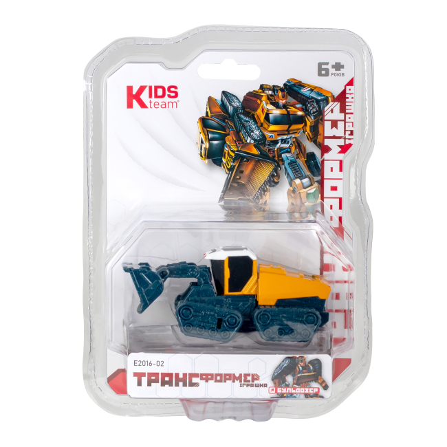 Трансформеры - Трансформер Kids Team Бульдозер (E2016-02)#3