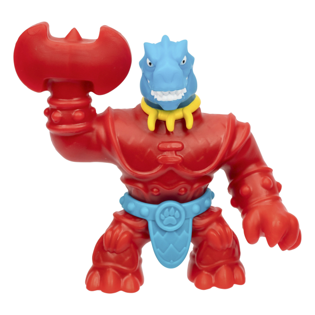 Антистрес іграшки - Набір стретч-антистрес Goo Jit Zu Smash strikers Тайро-сокира та Рок Джо-залізний лицар (123990)#3