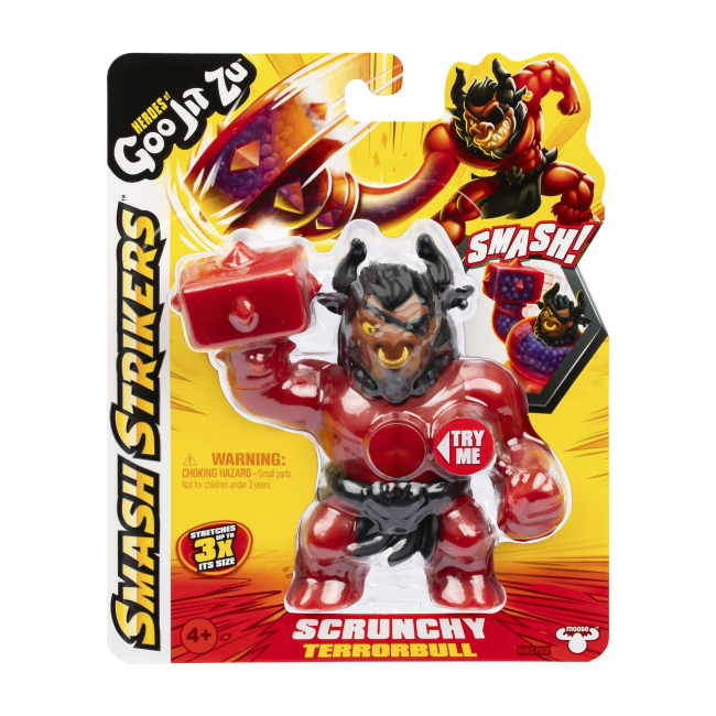 Антистрес іграшки - Стретч-антистрес Goo Jit Zu Smash strikers Теребл (123988)#2