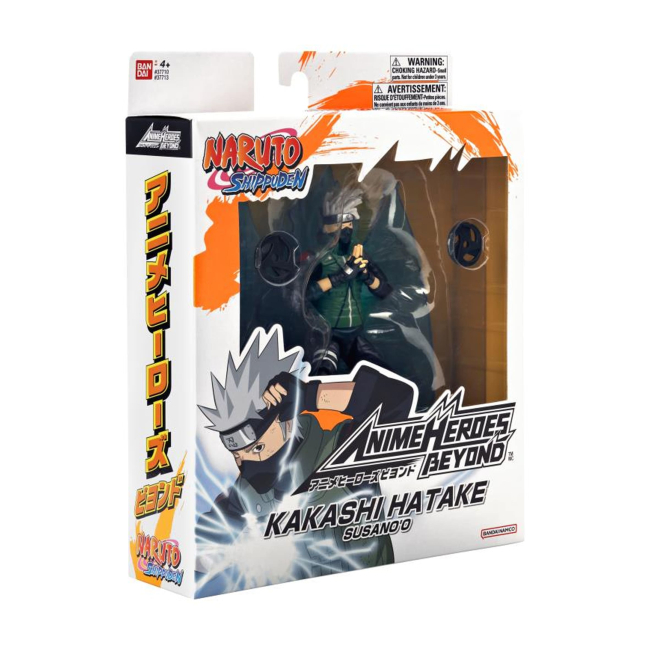 Фігурки персонажів - Ігровий набір Bandai Anime Heroes Naruto Shippuden Бейонд Какаші (123887)#3