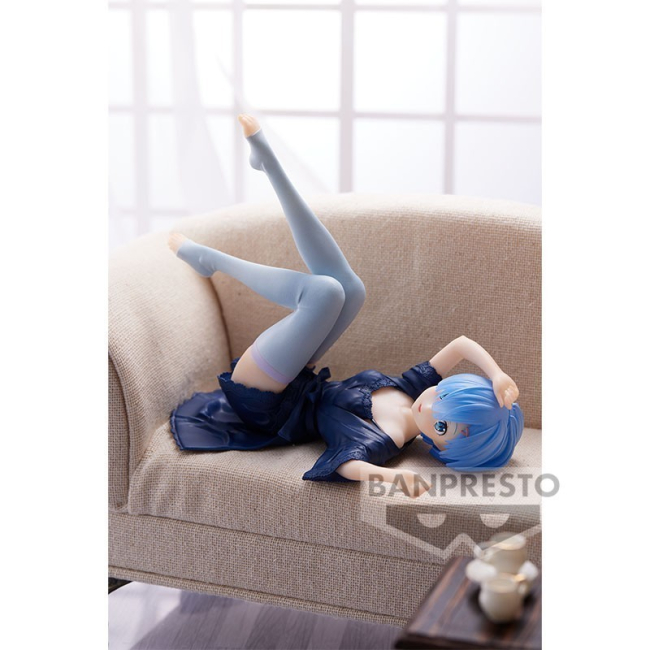 Фігурки персонажів - Фігурка Banpresto Relaxt Rezero Rem Dress Gown Ver (BP19771P)#4