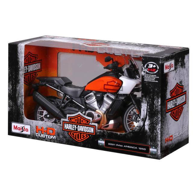 Автомоделі - Мотоцикл Maisto Harley-Davidson Motorcycles With Stand H-D 2021 Pan America 1250 (32320/32338)#7