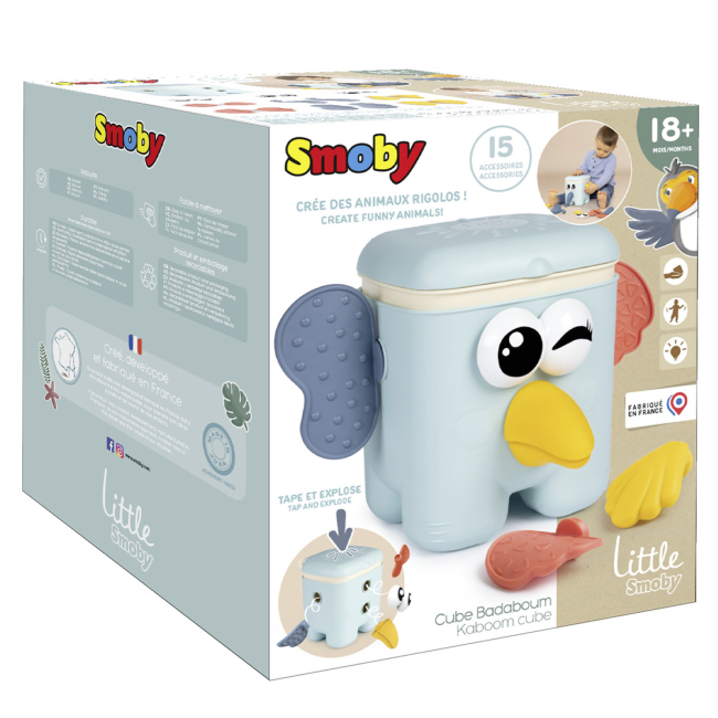 Розвивальні іграшки - Розвивальна іграшка Smoby Little Кумедний куб (140316)#3