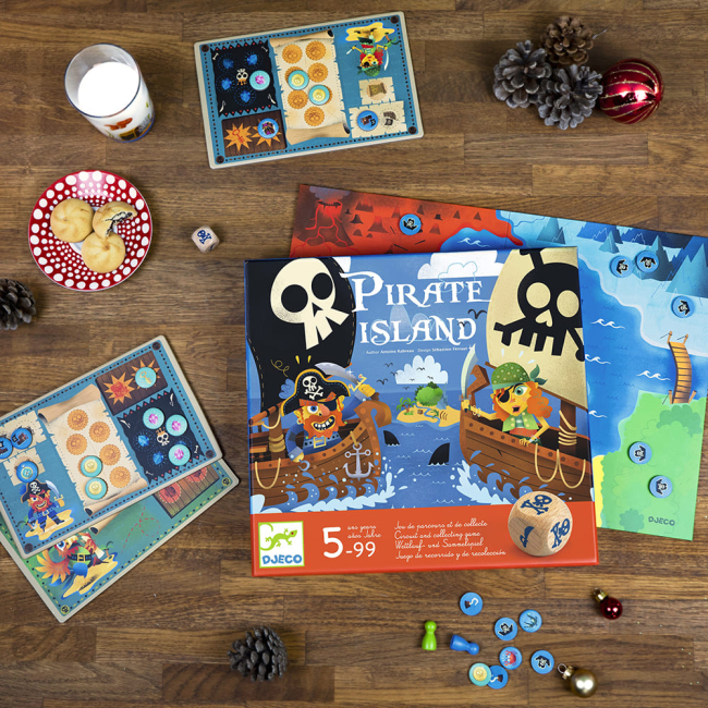 Настільні ігри - Настільна гра DJECO Піратський острів (DJ08595)#3