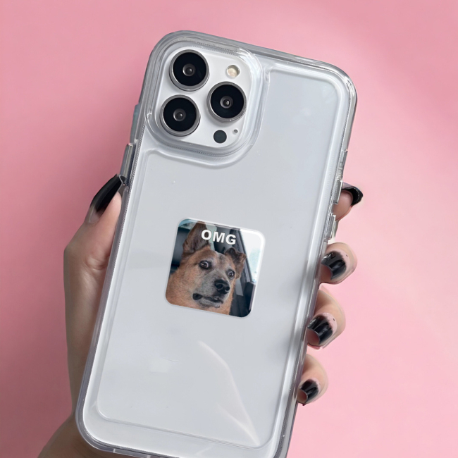 Набори для творчості - 3D стікер Tattooshka Пес OMG (SX-268)#2