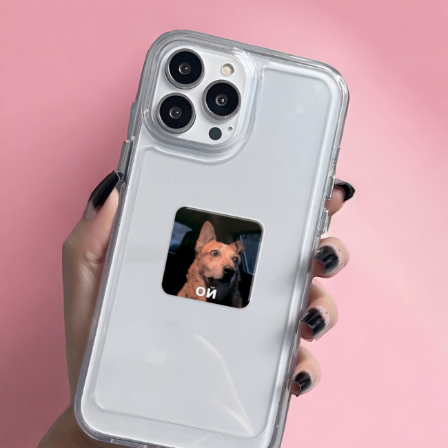 Набори для творчості - 3D стікер Tattooshka Пес у шоці (SX-269)#2