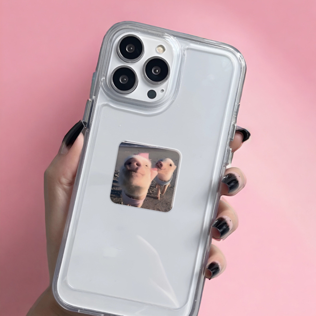 Наборы для творчества - 3D стикер Tattooshka Piggy selfie (SX-271)#2