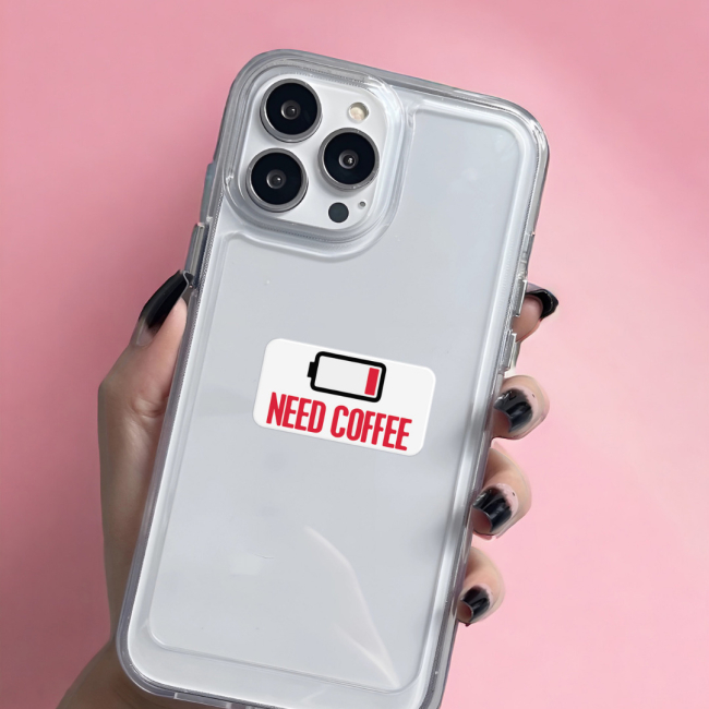 Набори для творчості - 3D стікер Tattooshka Need coffee (SX-205)#2