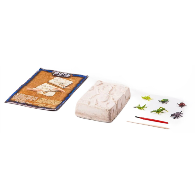 Научные игры, фокусы и опыты - Набор для проведения раскопок Danko toys Bugs excavation Жуки (BEX-01-05U)#3