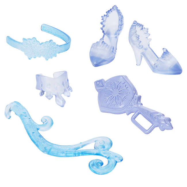 Ляльки - Ігровий набір Disney Крути та прояви Крижане серце Ельза (JBG59)#3