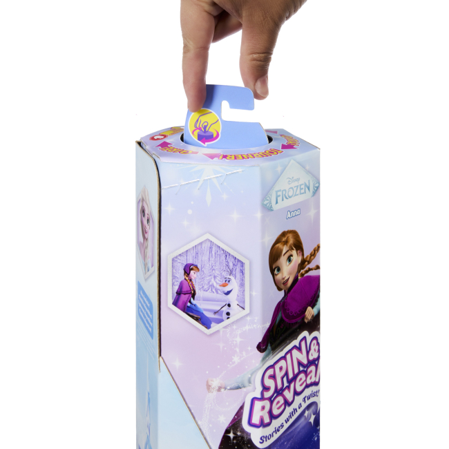 Ляльки - Ігровий набір Disney Крути та прояви Крижане серце Анна (JBG60)#5