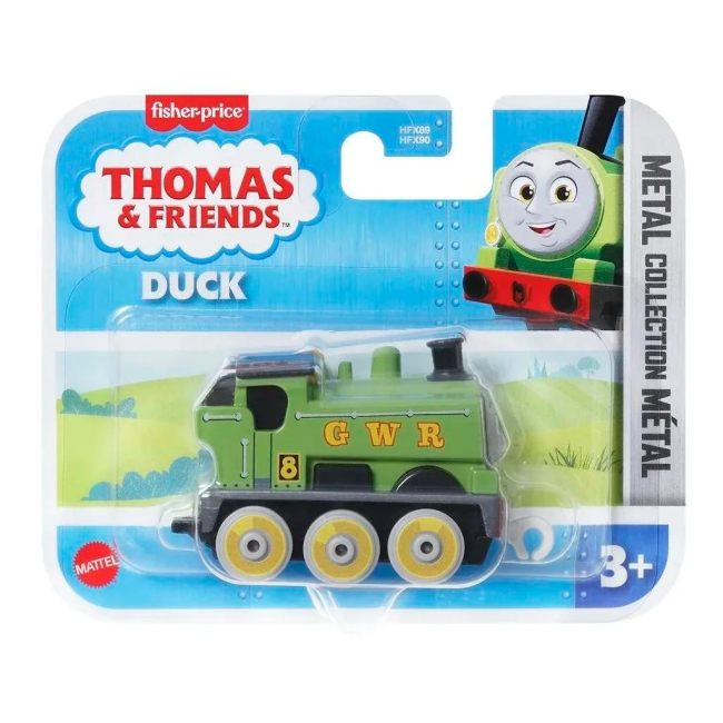 Залізниці та потяги - Паровозик Thomas and​ Friends Duck Metal Engine (HFX89/JBW25)#3