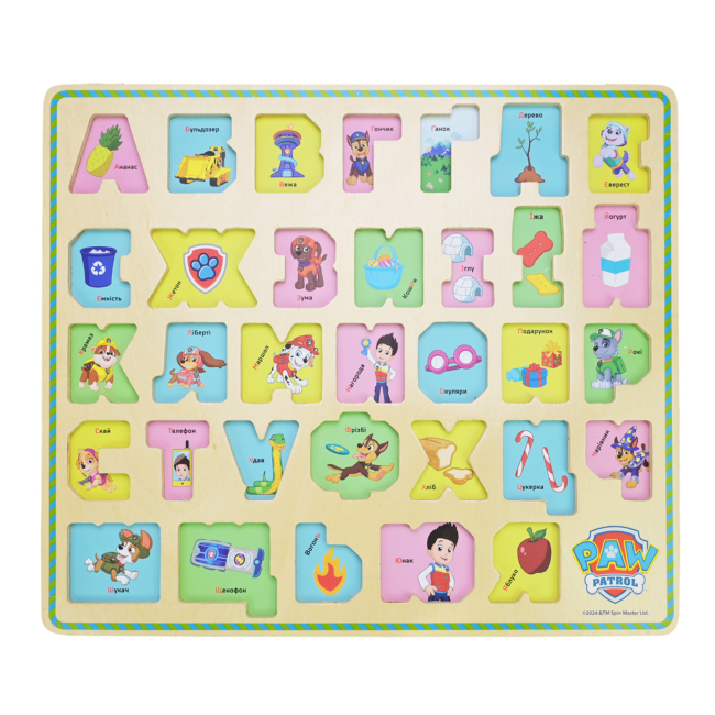 Розвивальні іграшки - Сортер Kids Hits Paw Patrol Алфавіт (KH20/045)#2