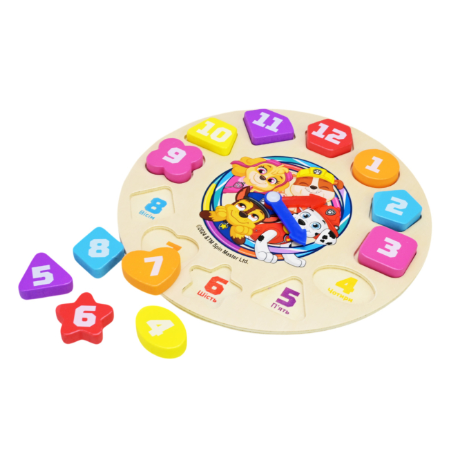 Розвивальні іграшки - Сортер Kids Hits Paw Patrol Годинник (KH20/047)#2