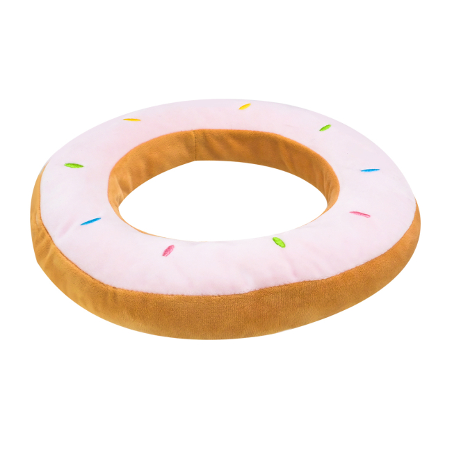 Мягкие животные - Мягкая игрушка Shantou Jinxing Мишка с пончиком 30 см (C46607)#5