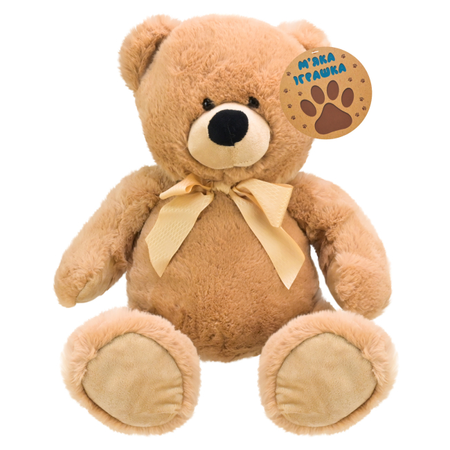 Мягкие животные - Мягкая игрушка Shantou Jinxing Мишка коричневый 38 см (MJ2409)#2