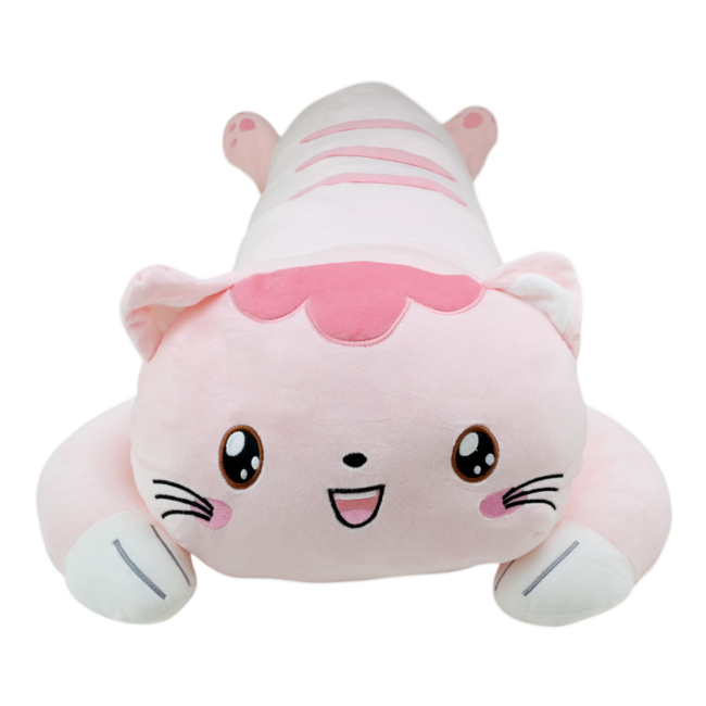 Подушки - Подушка Shantou Jinxing Кіт Батон рожевий 110 см (E1009/1)#2
