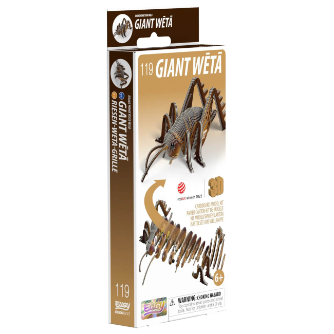 3D-пазли - 3D пазл Eugy Зоопарк Гігантська Вета​ (XEG-119)#5