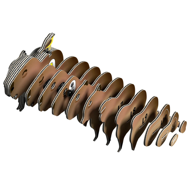 3D-пазли - 3D пазл Eugy Зоопарк Капібара​ (XEG-120)#2