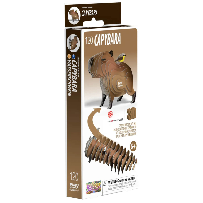 3D-пазли - 3D пазл Eugy Зоопарк Капібара​ (XEG-120)#3