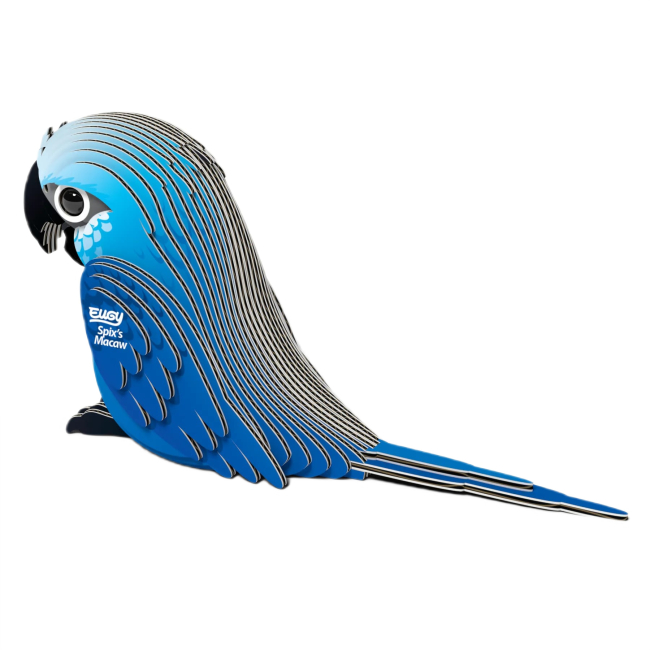 3D-пазли - 3D пазл Eugy Зоопарк Малий синій ара (XEG-123)#2