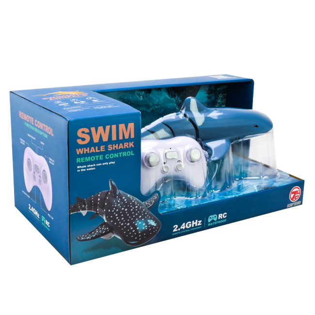 Фігурки тварин - Інтерактивна іграшка Shantou Jinxing Акула на радіокеруванні (18004-31)#4