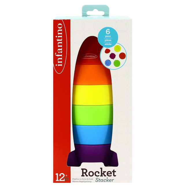 Развивающие игрушки - Развивающая игрушка Infantino Ракета (315281)#3