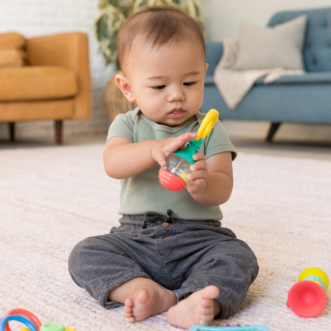 Брязкальця, прорізувачі - Брязкальце Infantino Маракас з прорізувачем (315259)#2